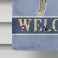 thumbnail image 4 of Carolines Treasures CK3600CHF German Shorthaired Pointer Welcome Flag Canvas House Size, 4 of 4