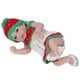 thumbnail image 4 of Muñeca de bebé recién nacido, muñeca infantil realista bonita de silicona de 10 pulgadas con ropa de punto, regalo de cumpleaños, muñeca con ojos abiertos, 4 of 9