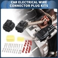 thumbnail image 2 of Kits de Conectores de Cables Eléctricos para Automóviles de 10 Pines a Prueba de Agua para Coche Barco RV 1 Juego Serie 1.8mm, 2 of 7