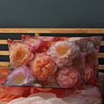 thumbnail image 3 of Flower Fitted Sheet Set with Pillowcase 3D Rose Printed Bedding Set Home Bedroom Decor,TwinXL(39"x80"), 3 of 5
