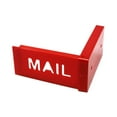 Notification Flag Mail JSP Manufacturing Plastic Red Mailbox Flag, Front Mount, Durable Mail ...