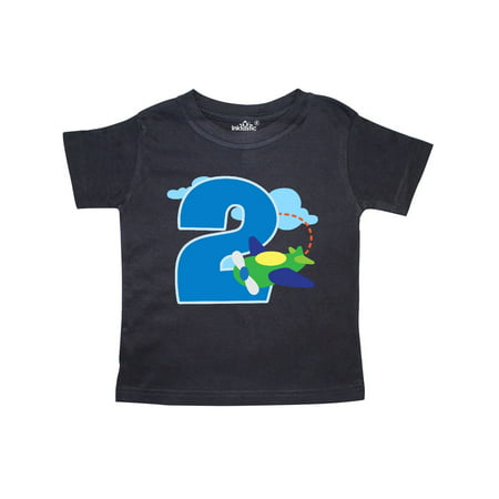 2nd Birthday Airplane Boys 2 Year Old Toddler (Best Present For 2 Year Old Boy)