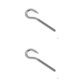 thumbnail image 1 of 2Pcs + 2x M5 Acero Inoxidable Perno De Extremo Tornillo s s SM SunniMix Perno de gancho de acero inoxidable, 1 of 8