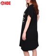 thumbnail image 5 of HDE Sleep Shirt for Women 100% Cotton Nightgown S-5X Size Mombie S/M, 5 of 8