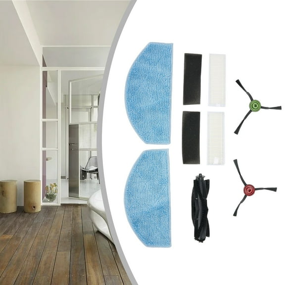 Parts For Laresar Evol 3 Robot Vacuum Cleaner Mop Pads Filter Remove More Dirt Dust Debris Pollen Power Tool Accessories Laisenwei