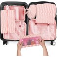 thumbnail image 3 of lEPECQ Packing Cubes for Travel & Suitcases Foldable Suitcase Organizer Lightweight Luggage Storage Bag 8 Pack - Pink, 3 of 8