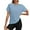 Light Smoky Blue, variant on Ronuti Fall Winter Workout Tops for Women UPF 50+ Breathable Quick Dry Loose Fit T Shirt Outdoor Yoga Running Hiking Gym Tee Top