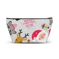thumbnail image 2 of Santa & Friends Christmas Holiday Gift Ideas Pouch Makeup Bag Cosmetic Bag, 2 of 6