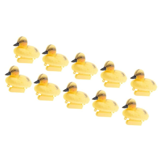 10x Flotantes para Bebé de 5 Pulgadas, de Señuelo, Adornos de Estanque, Koi