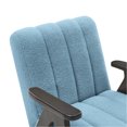 thumbnail image 3 of Chair In Blue, Wood Base Seating - Stable, 3 of 5