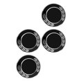 thumbnail image 4 of 4 Uds., 75mm, cubiertas de llanta para centro de rueda de coche, insignia con logotipo de coche Compatible con Mercedes Benz, 4 of 9
