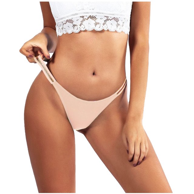 50 % de Rabais Liquidation Mode Femme Aguichant Sans Trace Transparent String Taille Basse