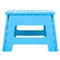 thumbnail image 5 of Lexi Home 9” Step Stool Foldable Collapsible Step Stool with Handle & Rubber Grips, Blue, 5 of 10
