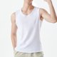 thumbnail image 1 of pstuiky Camiseta sin mangas para hombre, Camiseta deportiva informal sin mangas con cuello redondo para hombre Chaleco de hombre l, 1 of 3
