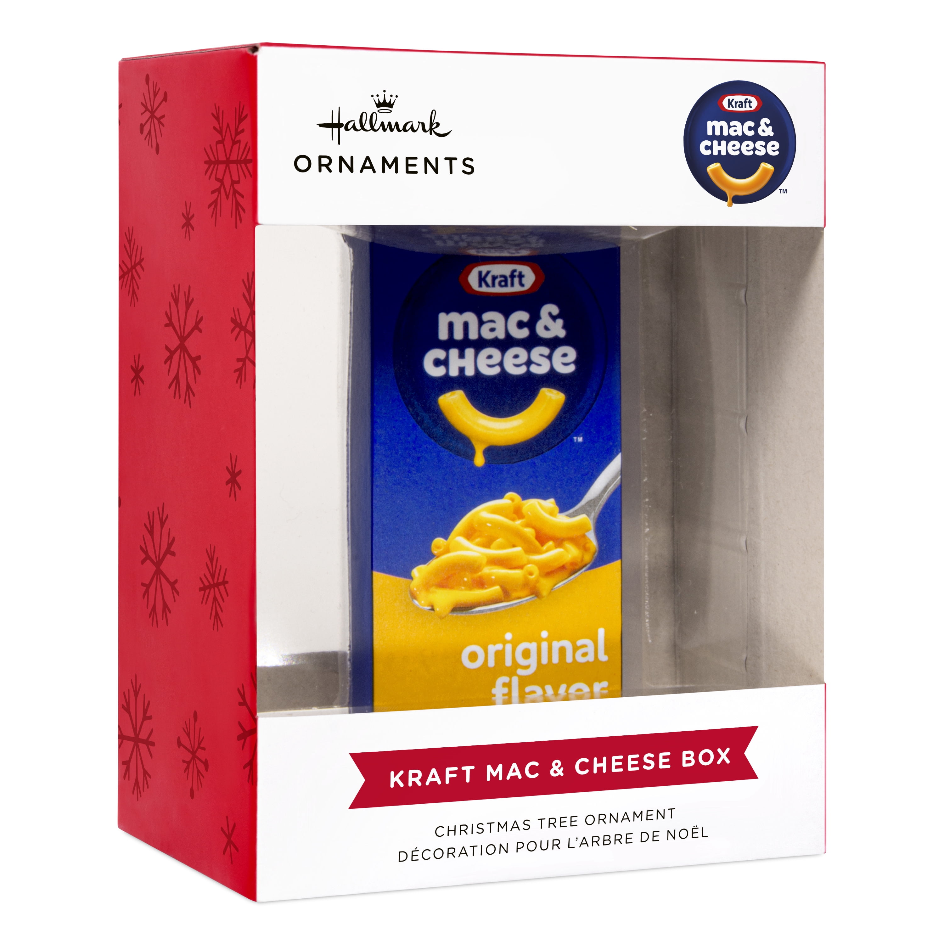 Hallmark Christmas Ornament (Kraft Mac & Cheese Box), 1 Count