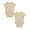 Z02-Khaki 2PCS, variant on Baby Girls 2-Pack Short-Sleeve Bodysuit
