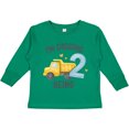 thumbnail image 3 of Inktastic I'm Digging Being 2 Birthday Truck Boys or Girls Long Sleeve Toddler T-Shirt, 3 of 5