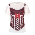 thumbnail image 4 of Bobifish Girls T Shirts Oktoberfest Print Crew Neck Short Sleeve Tees Casual Holiday Outfit Tee Shirts, 4 of 4