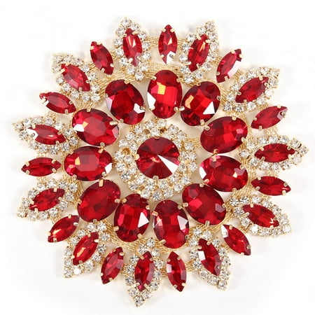 

Flower Shoe Clips Glass Rhinestones Decoration Removable For DIY Clothes Shoe Bag DIY Wedding Decoration Hair Accessories