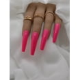 thumbnail image 1 of Lovely Claws Gloss Hot Pink 2XL Press on Nails Set, 1 of 3