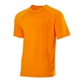 thumbnail image 5 of Real Essentials 4 Pack: Boys Short Sleeve Quick Dry UPF 50+ Sun Protection Rash Guard Shirt Swimwear Surf Top for Boys, 5 of 5
