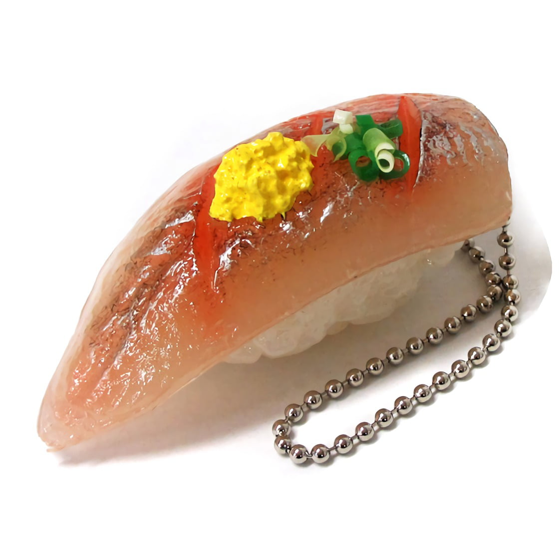 Real Food BC Sushi Selection Tamago Sushi Nigiri Keychain 