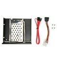 thumbnail image 2 of Caja De Disco Duro Interno De 2,5 Pulgadas, Interfaz SATA II Caja De Disco Duro SATA Para Copia De Seguridad De Medios Cergrey HDD Mobile Rack Cage, 2 of 8