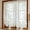 31.5x78.74inch, variant on Double Layer Floral Draw Back Curtain - Lace Sheer and Blackout Design for Bedrooms, Living Rooms, and Kitchens - Elegant Window Treatment for Versatile Home Decoration