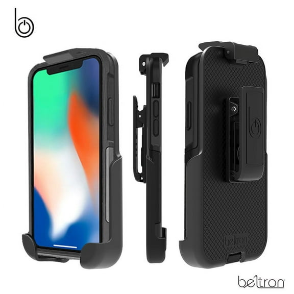 BELTRON Belt Clip Holster for OtterBox Commuter Case - iPhone X (case is not included)