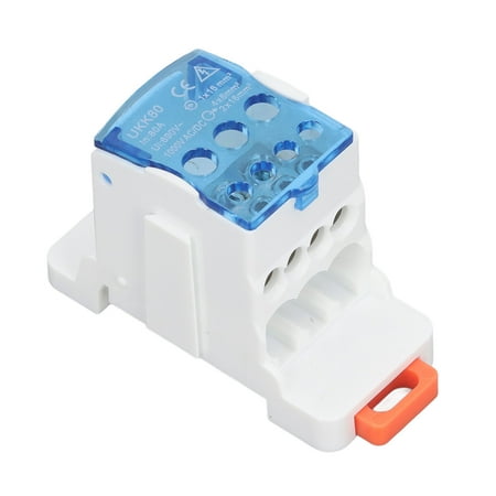 Terminal Block Junction Box, Copper Conductor 80A 1000V AC DC Power ...