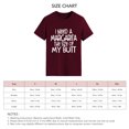 thumbnail image 4 of Camiseta de manga corta con cuello redondo para mujer, camiseta informal holgada y transpirable con estampado de letras para el trabajo de oficina, 4 of 4