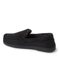 thumbnail image 4 of Dearfoams Men's Keaton Twill House Shoe Moccasin Slipper, 4 of 7