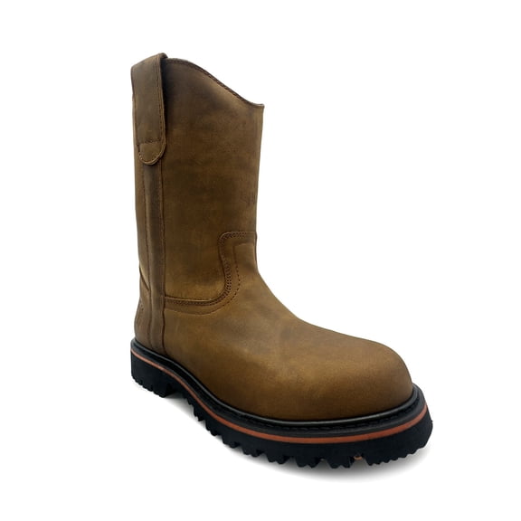 The Western Shops Men's Pull on Leather Heavy Duty Work Boot