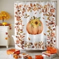 thumbnail image 3 of Sunflower Sunflower Shower Curtains for Bathroom, Eucalyptus Leaf Rose Waterproof Fabric Shower Curtain for Bathroom Bathtub Decoration, Machine Washable, 54x"78", 3 of 9
