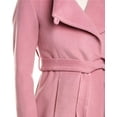 thumbnail image 4 of Kenneth Cole New York Women's Full Length Wool Jacket Maxi Coat, Pink, 6, 4 of 11