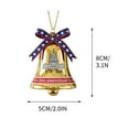 thumbnail image 7 of USA 250th Anniversary Commemorative Ornament, 2D Acrylic Bell Hanging Decorations for Christmas Tree, Worth Collectible Patriotic Gift, Lightweight and Durable, Exquisitely Polished, #E, 7 of 7