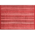 thumbnail image 1 of Ahgly Company Indoor Rectangle Abstract Red Modern Area Rugs, 2' x 3', 1 of 4