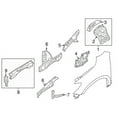 thumbnail image 3 of New Genuine Nissan Reinforcement-Hoodledge,Rh F41803KAMA / F4180-3KAMA OEM, 3 of 10