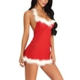 thumbnail image 2 of Vestido de fiesta de Navidad Disfraz de club nocturno Ropa interior uniforme de cosplay sexy, S kenally XX000050-01, 2 of 7