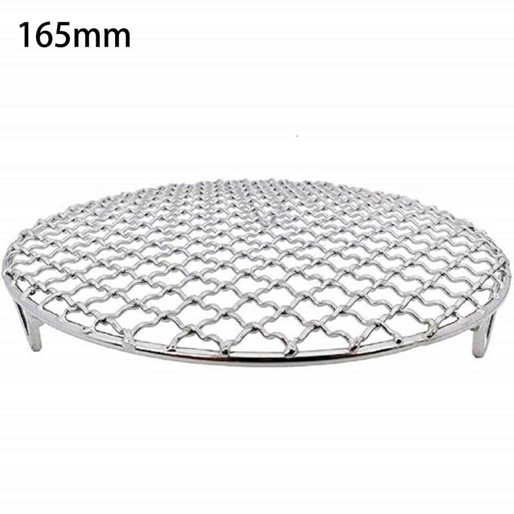 Wire Round Cooling Rack Cookie Cake Grill BBQ Baking Net  Stainless Steel 