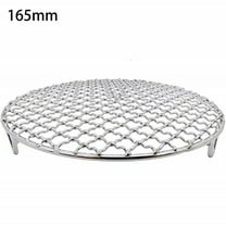 201 Stainless Steel Round Cooling Rack for Baking and Grilling