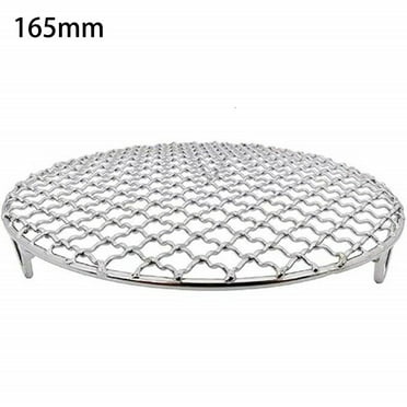 201 Stainless Steel Round Cooling Rack for Baking and Grilling