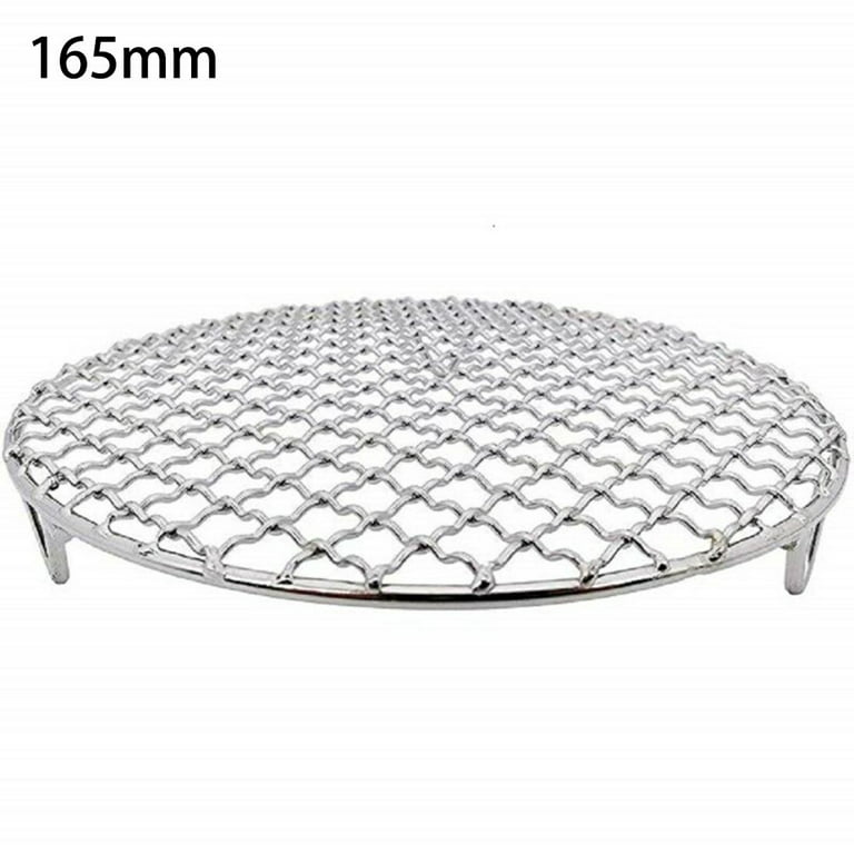 Gerich Round Cooling Baking Rack Stainless Steel Wire Grill Racks,Baking  Cooling Rack Cooking Grill Tray Wire Oven for Meat,Biscuit,Cake,Bread,165mm