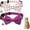 Purple, variant on 2 Pcs Kitten Bow Tie Collar with Bell Cute Cat Collar for Girl Boy Dogs Breakaway Cat Collars Adjustable Small Puppy Safety Collar Plaid Pet Collar