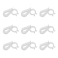 thumbnail image 1 of Christmas Lights Gutter Clips, Easy To Install Plastic Material Christmas Light Clips Outdoor Hanging 120 Pcs Reusable  For Holiday White, 1 of 8