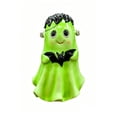 thumbnail image 2 of Halloween Savings Ceramic White Ghost Halloween Decor Light Up Ghost Figurine with Cutouts Spooky Tabletop Ornament for Mantel Shelf indoor Holiday Decoration Halloween Decorations indoor Outdoor, 2 of 6