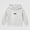 White, variant on HAOTAGS Girls Hoodie Sweatshirt (0-6 Years) Cute Casual Pullover Tops Blue Size 2T