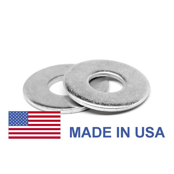 9/16 Flat Washer Type B Narrow Pattern USA Stainless Steel 188 Pk