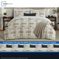 thumbnail image 5 of Mainstays Modern Dash 4-Piece Tan/Black Comforter Set, Twin/Twin XL, 5 of 14