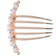 thumbnail image 4 of Peinetas de perlas para el pelo, horquillas laterales para recogidos, accesorios decorativos para bodas y fiestas, 4 of 7